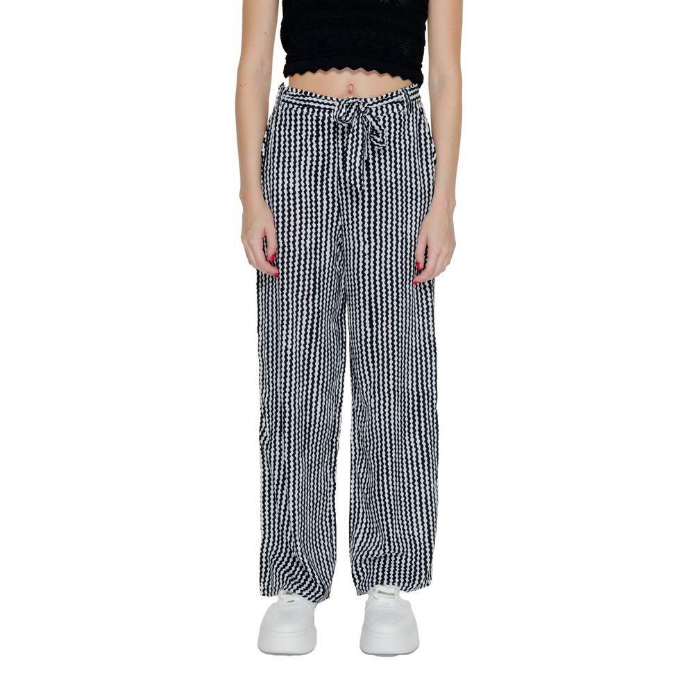 Only Black Viscose Jeans & Pant - Hilstor