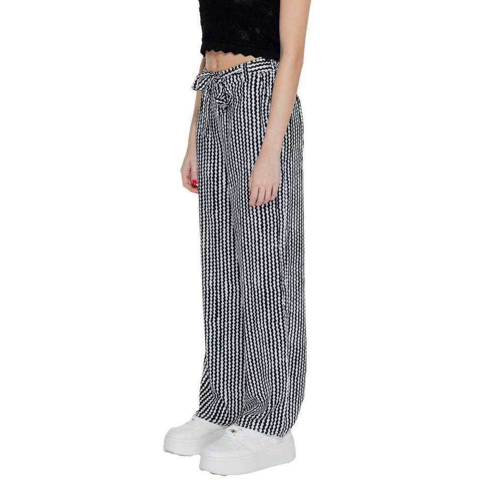 Only Black Viscose Jeans & Pant - Hilstor