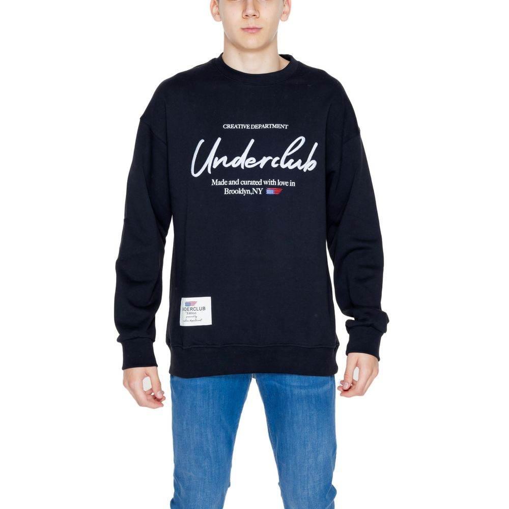 Underclub Black Cotton Sweatshirt - Hilstor