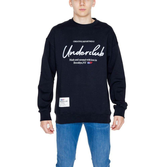 Underclub Black Cotton Sweatshirt - Hilstor