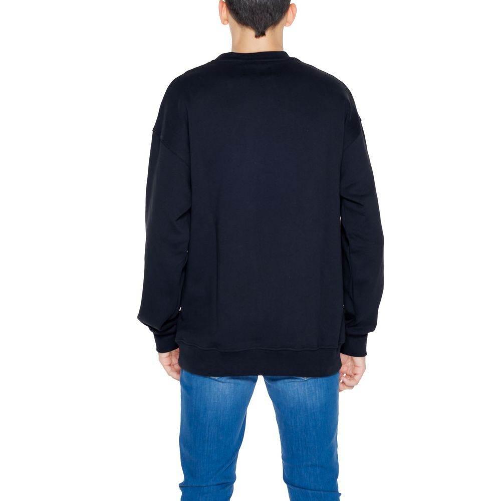 Underclub Black Cotton Sweatshirt - Hilstor