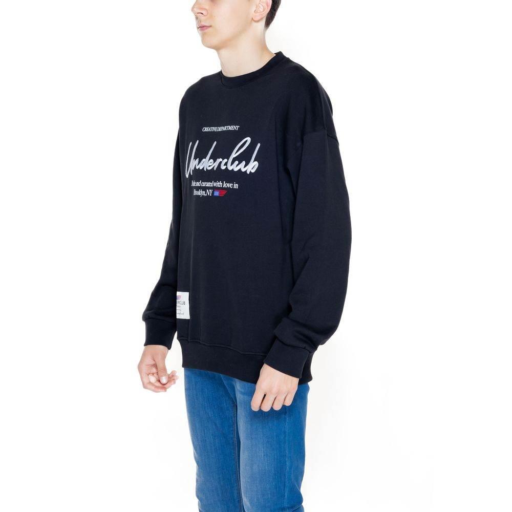 Underclub Black Cotton Sweatshirt - Hilstor