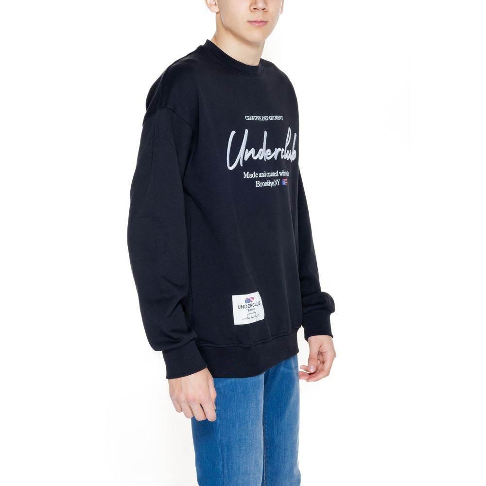 Underclub Black Cotton Sweatshirt - Hilstor