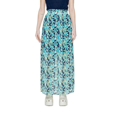 Morgan De Toi Turquoise Polyester Skirt - Hilstor