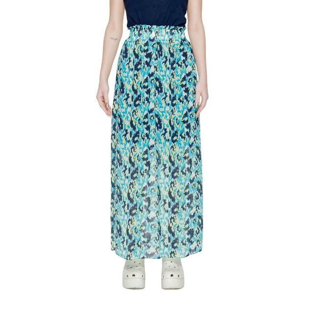 Morgan De Toi Turquoise Polyester Skirt - Hilstor