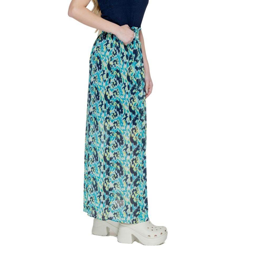 Morgan De Toi Turquoise Polyester Skirt - Hilstor