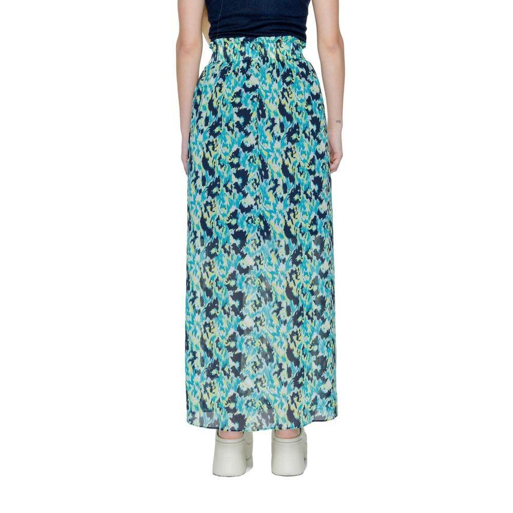 Morgan De Toi Turquoise Polyester Skirt - Hilstor