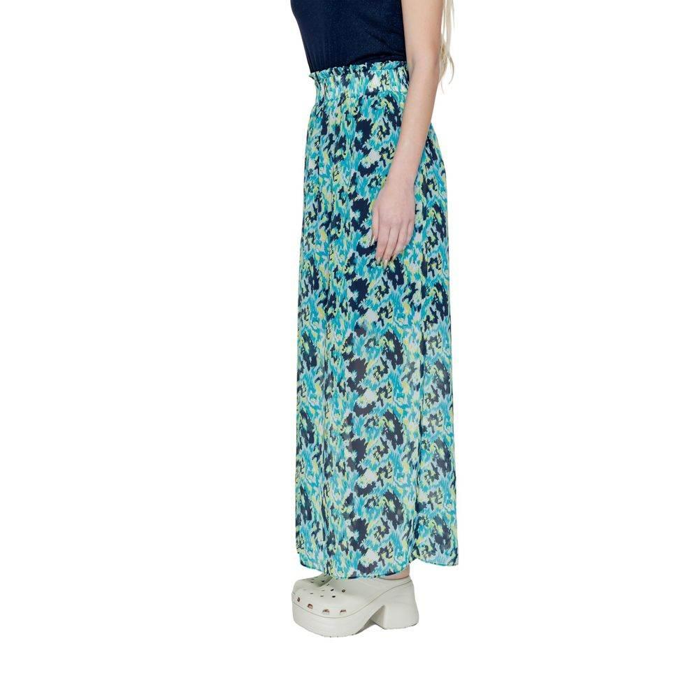 Morgan De Toi Turquoise Polyester Skirt - Hilstor
