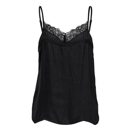Jacqueline De Yong Black Polyester Tops & T-Shirt - Hilstor