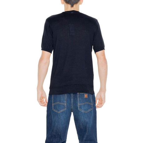 Hamaki-Ho Black Cotton T-Shirt - Hilstor