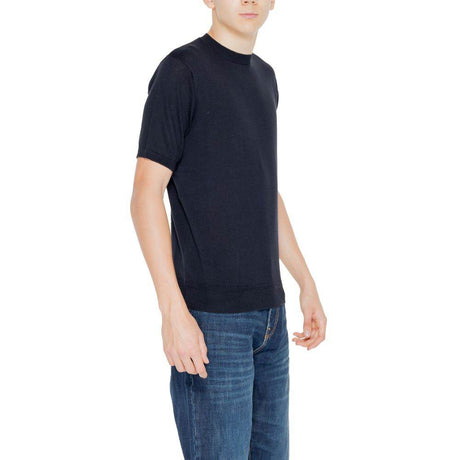 Hamaki-Ho Black Cotton T-Shirt - Hilstor