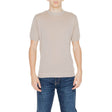 Hamaki-Ho Beige Cotton T-Shirt - Hilstor