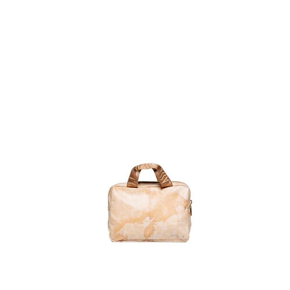 Alviero Martini Prima Classe Beige Polyethylene Handbag - Hilstor