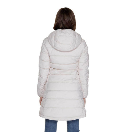 Guess Active White Polyester Jackets & Coat - Hilstor