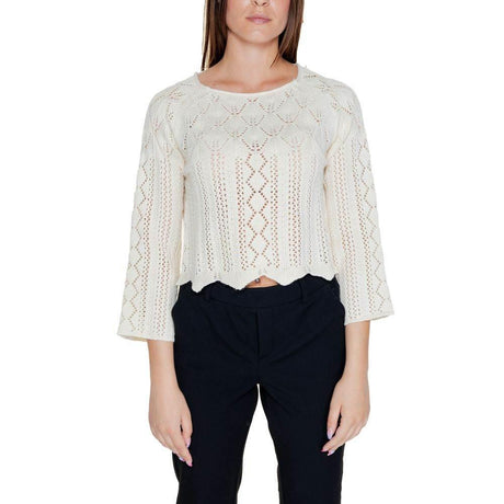 Vero Moda Beige Cotton Tops & T-Shirt - Hilstor