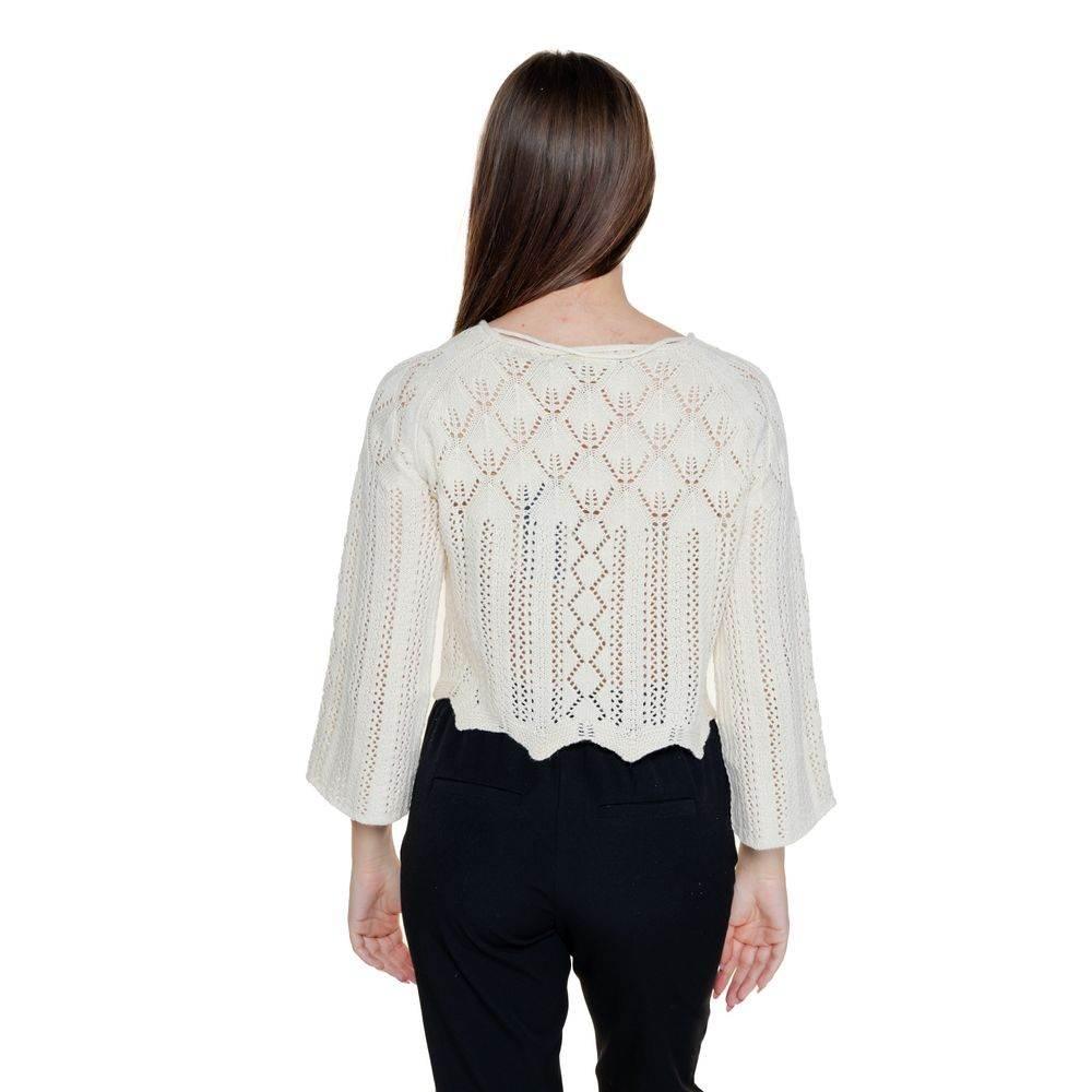 Vero Moda Beige Cotton Tops & T-Shirt - Hilstor