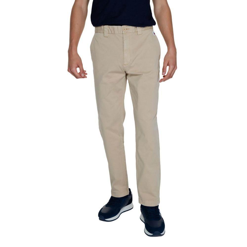 Tommy Hilfiger Jeans Gold Recycled Cotton Pant - Hilstor