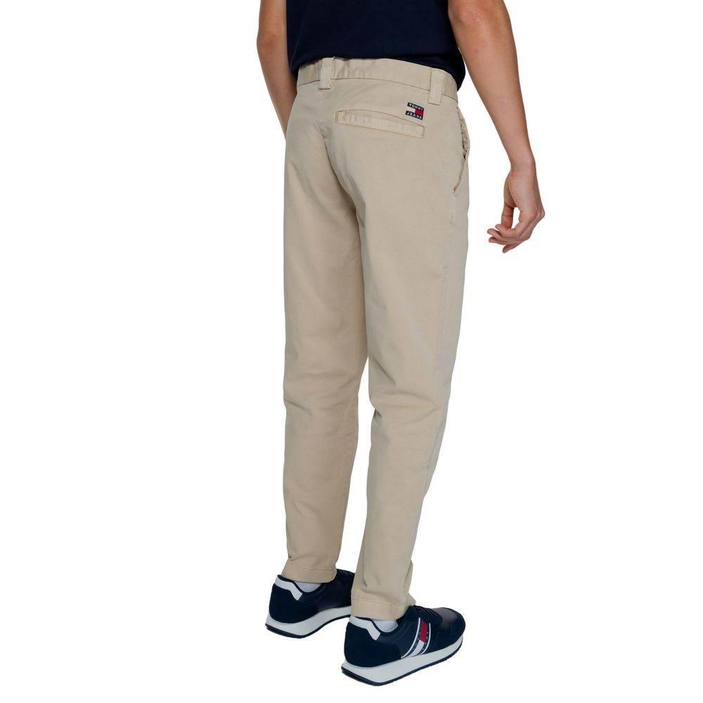Tommy Hilfiger Jeans Gold Recycled Cotton Pant - Hilstor