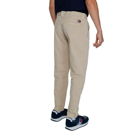 Tommy Hilfiger Jeans Gold Recycled Cotton Pant - Hilstor
