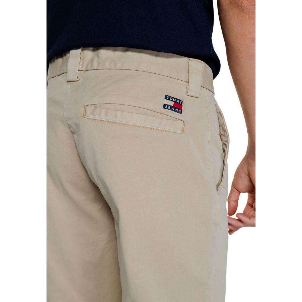 Tommy Hilfiger Jeans Gold Recycled Cotton Pant - Hilstor