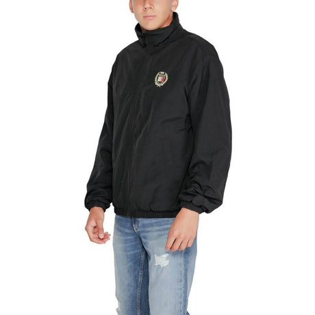 Tommy Hilfiger Jeans Black Recycled Polyester Jackets & Coat - Hilstor