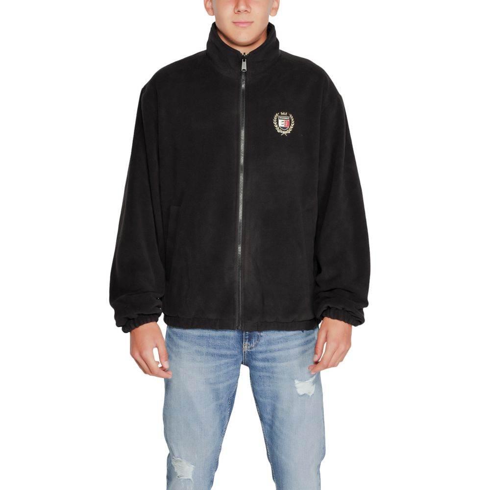 Tommy Hilfiger Jeans Black Recycled Polyester Jackets & Coat - Hilstor