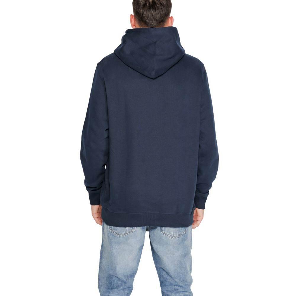Tommy Hilfiger Jeans Blue Cotton Hoody - Hilstor