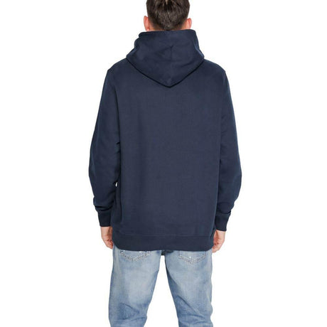 Tommy Hilfiger Jeans Blue Cotton Hoody - Hilstor