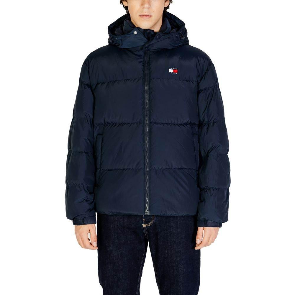 Tommy Hilfiger Jeans Blue Recycled Polyester Jackets & Coat - Hilstor