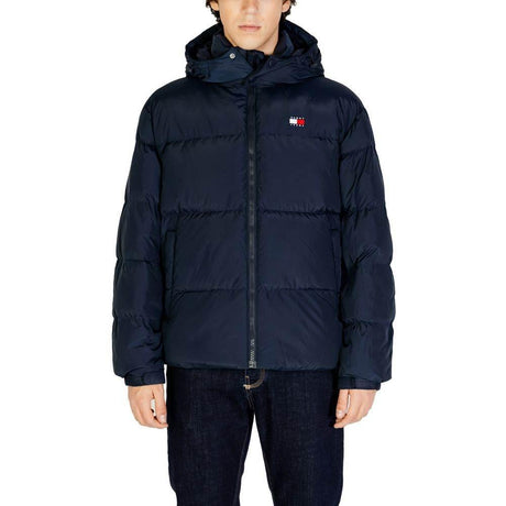 Tommy Hilfiger Jeans Blue Recycled Polyester Jackets & Coat - Hilstor