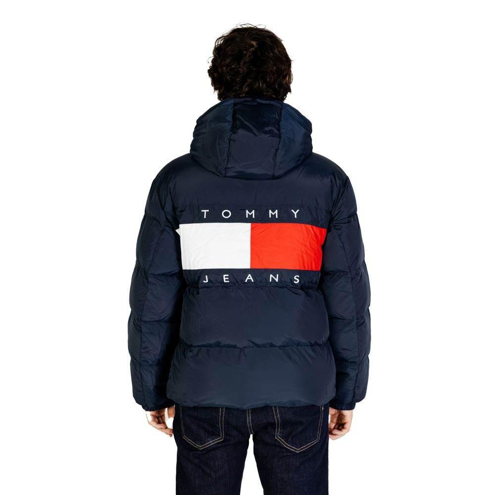 Tommy Hilfiger Jeans Blue Recycled Polyester Jackets & Coat - Hilstor