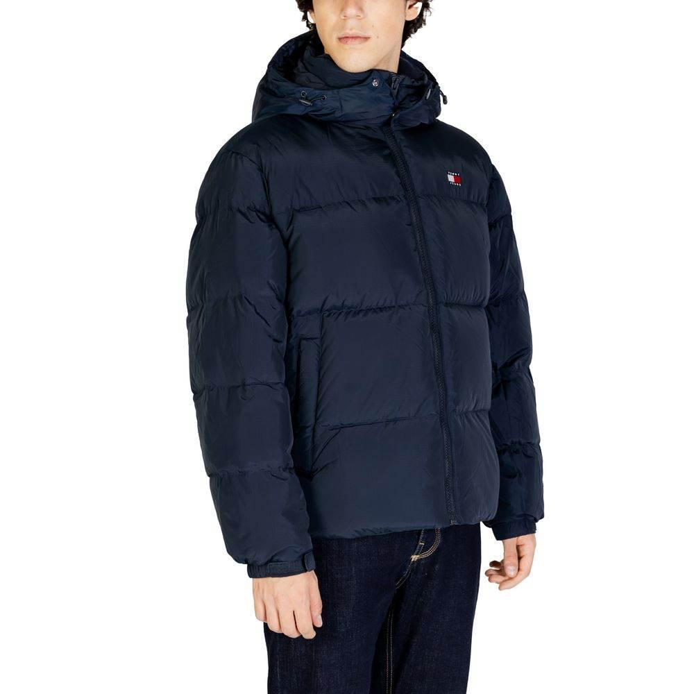 Tommy Hilfiger Jeans Blue Recycled Polyester Jackets & Coat - Hilstor