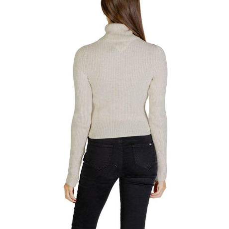 Tommy Hilfiger Jeans Beige Recycled Polyester Sweater - Hilstor