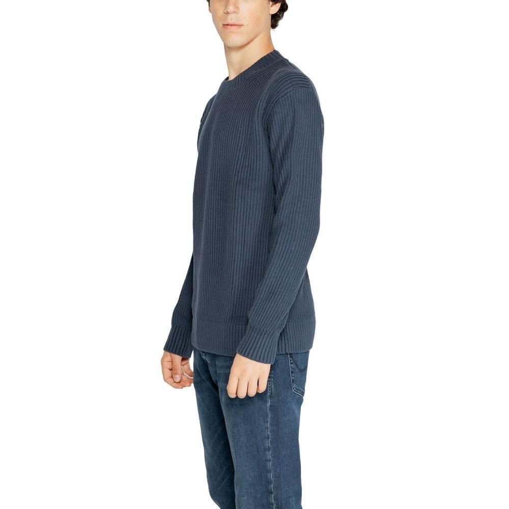 Calvin Klein Jeans Black Organic Cotton Sweater - Hilstor