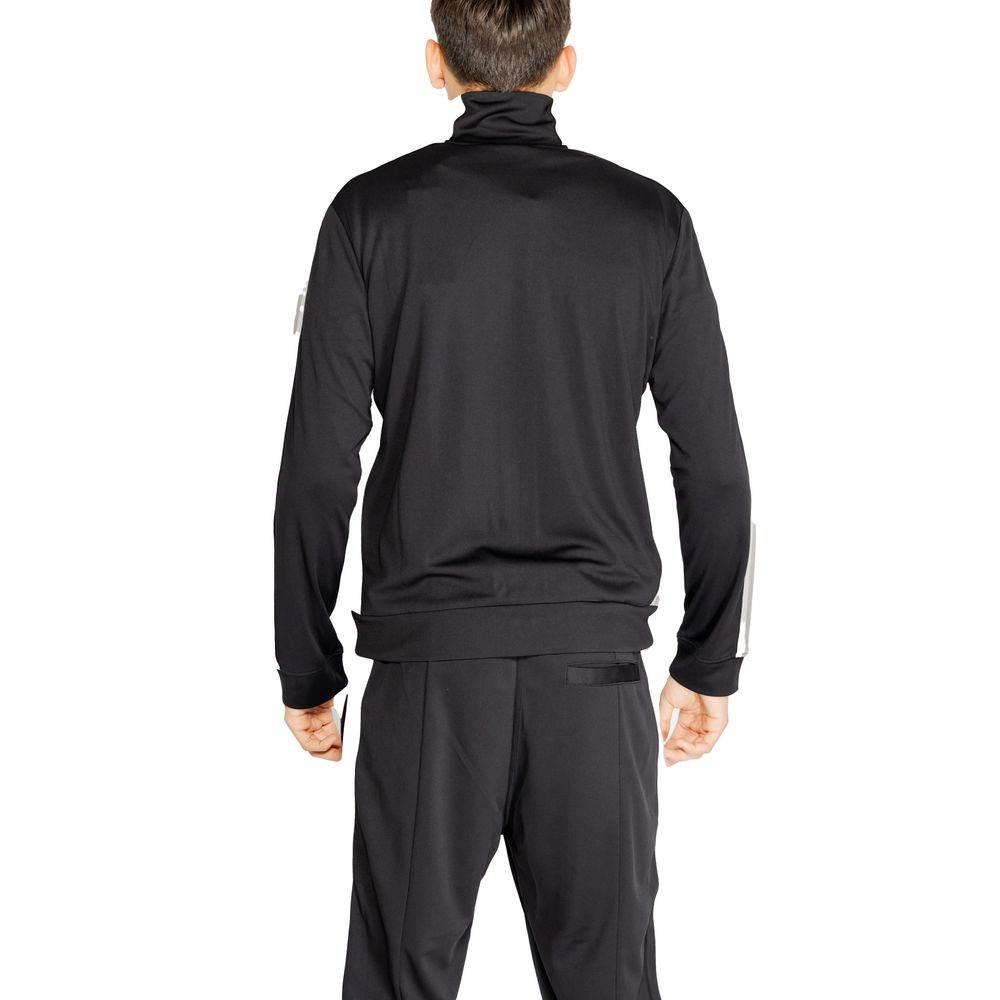 Calvin Klein Sport Black Recycled Polyester Sweater - Hilstor