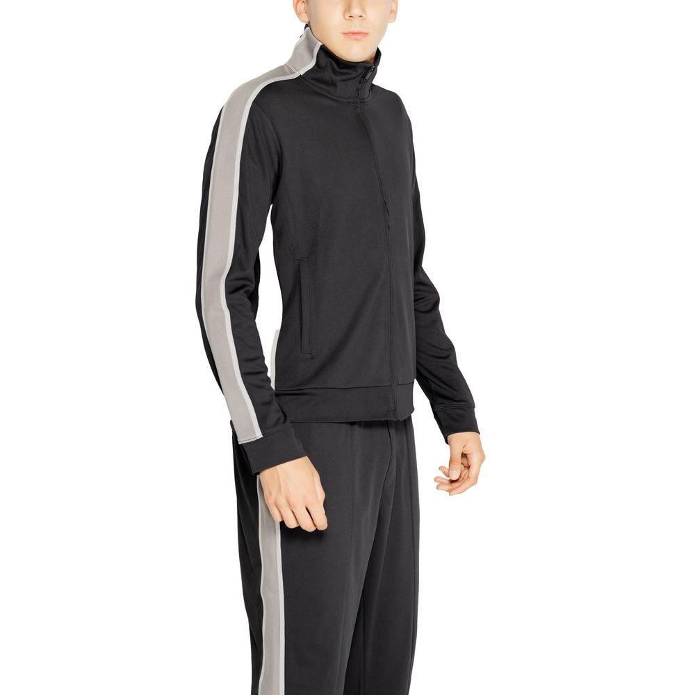 Calvin Klein Sport Black Recycled Polyester Sweater - Hilstor