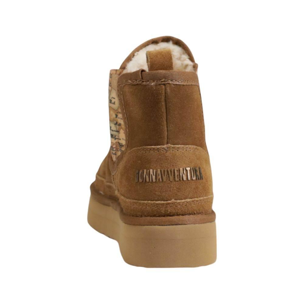 Alviero Martini Prima Classe Beige Leather Boot - Hilstor
