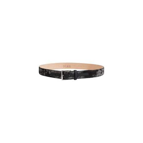 Alviero Martini Prima Classe Black Polyamide Belt - Hilstor