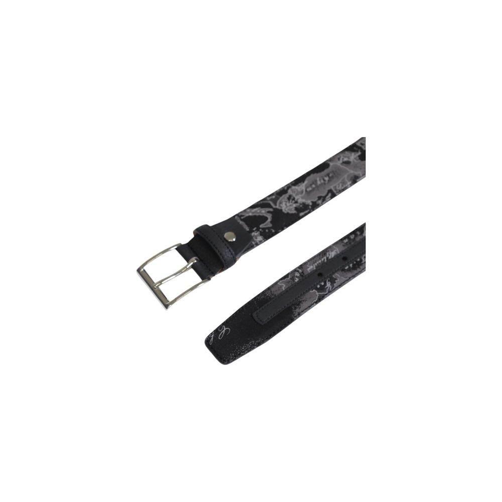 Alviero Martini Prima Classe Black Polyamide Belt - Hilstor