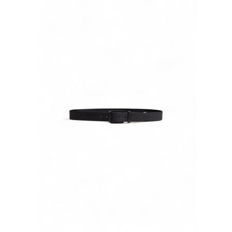 Antony Morato Black Leather Belt - Hilstor