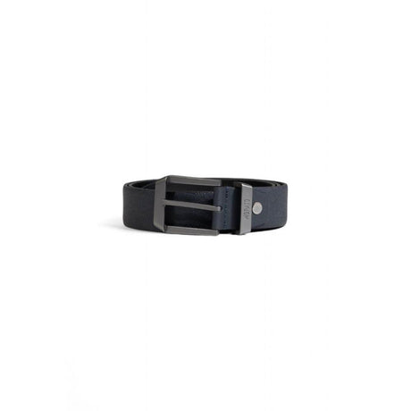 Antony Morato Blue Leather Belt - Hilstor
