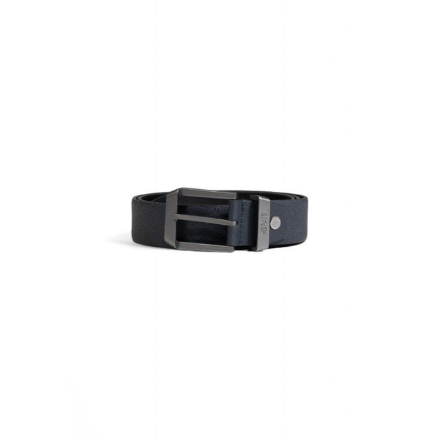 Antony Morato Blue Leather Belt - Hilstor