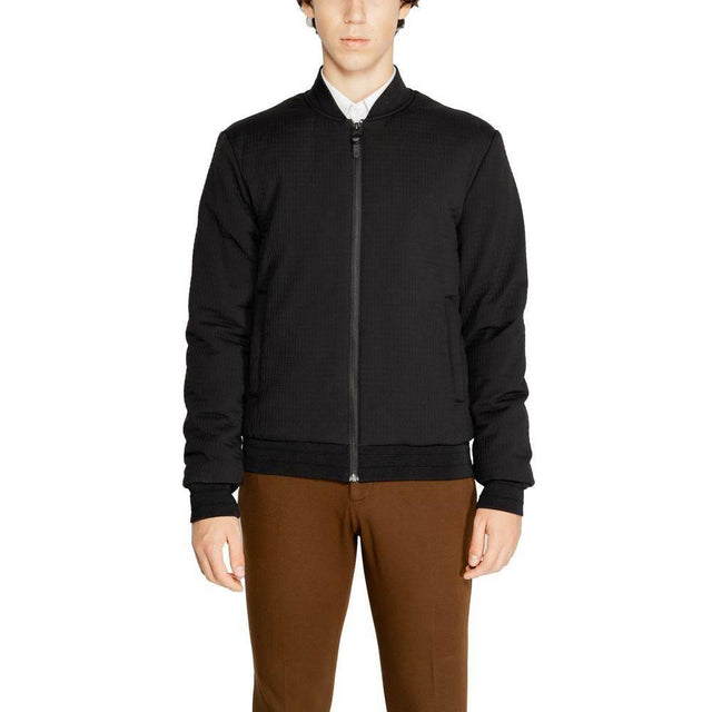 Antony Morato Black Polyester Jackets & Coat - Hilstor