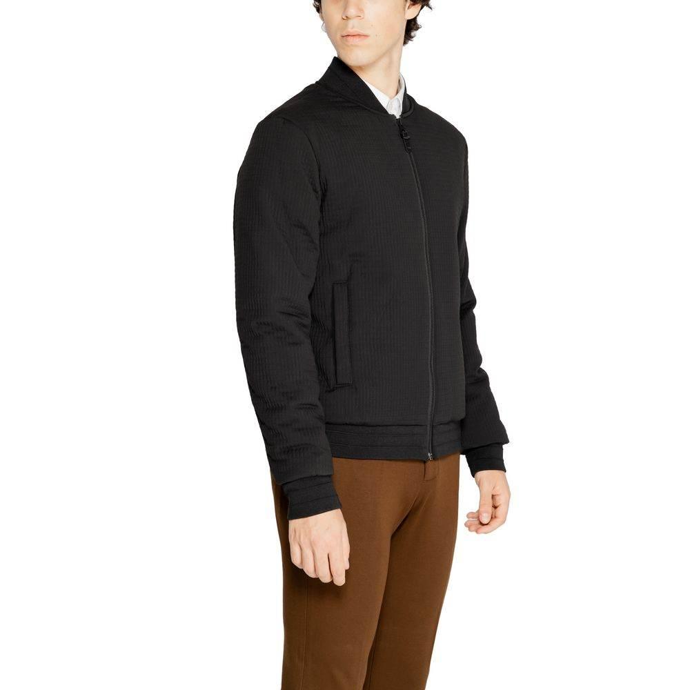 Antony Morato Black Polyester Jackets & Coat - Hilstor