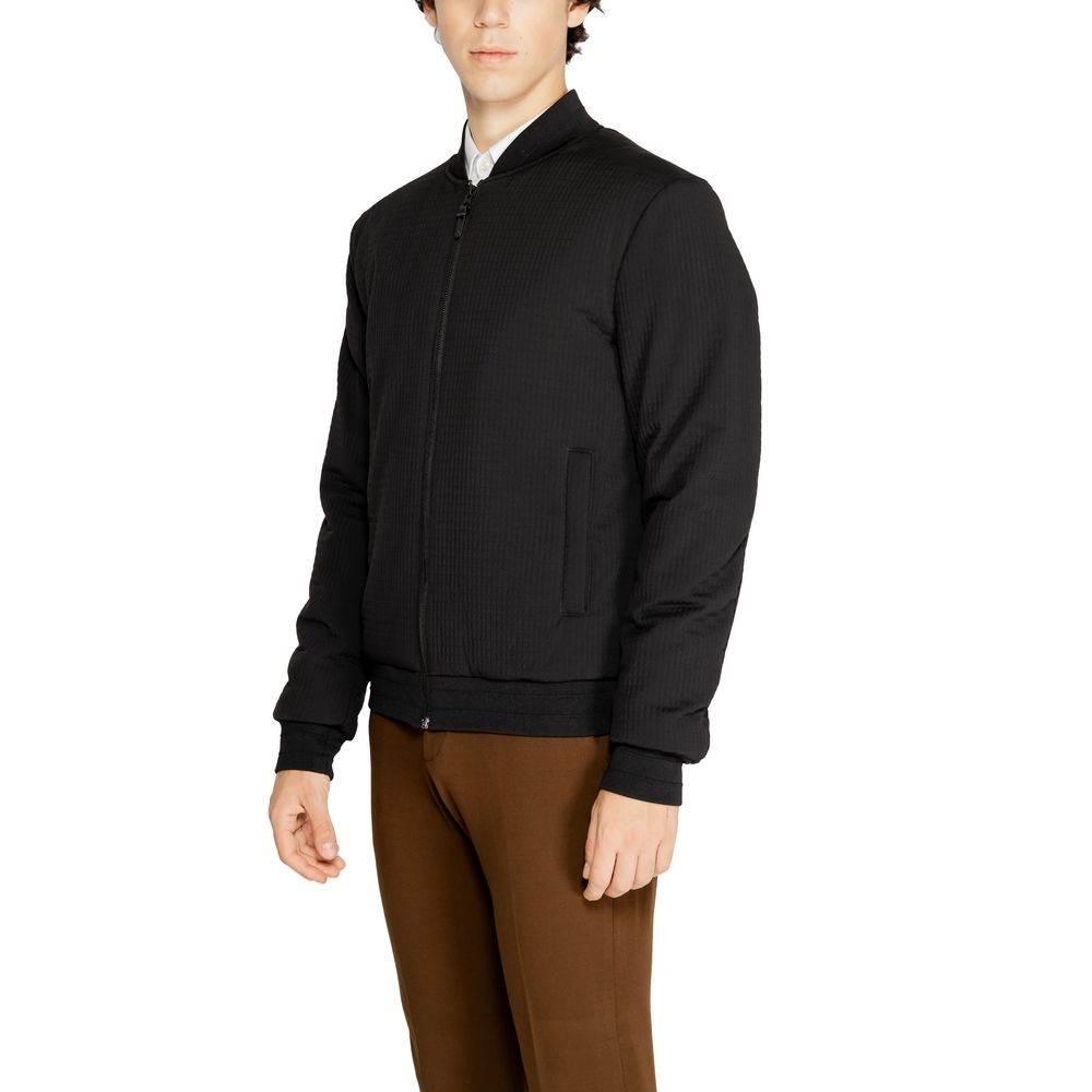Antony Morato Black Polyester Jackets & Coat - Hilstor