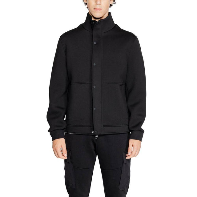 Antony Morato Black Polyester Jackets & Coat - Hilstor