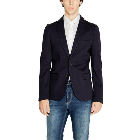 Antony Morato Blue Viscose Suit - Hilstor