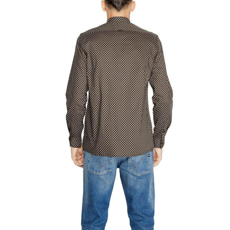 Antony Morato Brown Cotton Shirt - Hilstor
