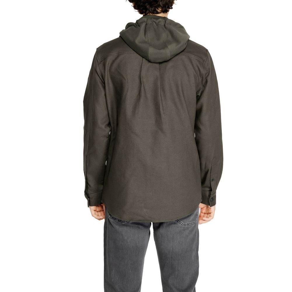 Antony Morato Green Cotton Shirt - Hilstor