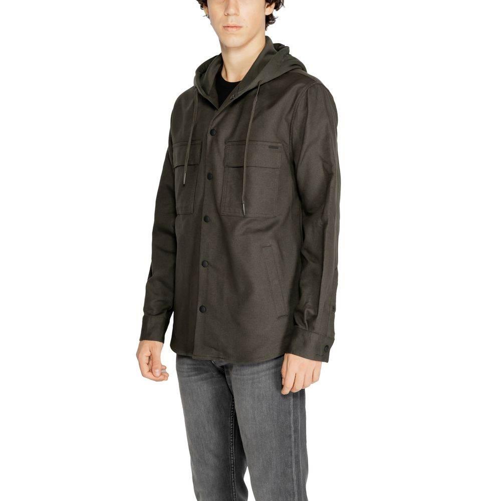 Antony Morato Green Cotton Shirt - Hilstor